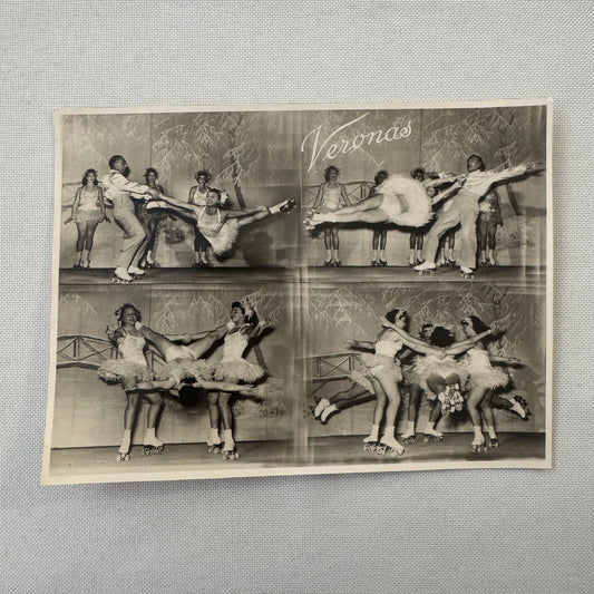 Circus Performer Roller Skating Act Roller Skate Photo Photograph 2 Veronas