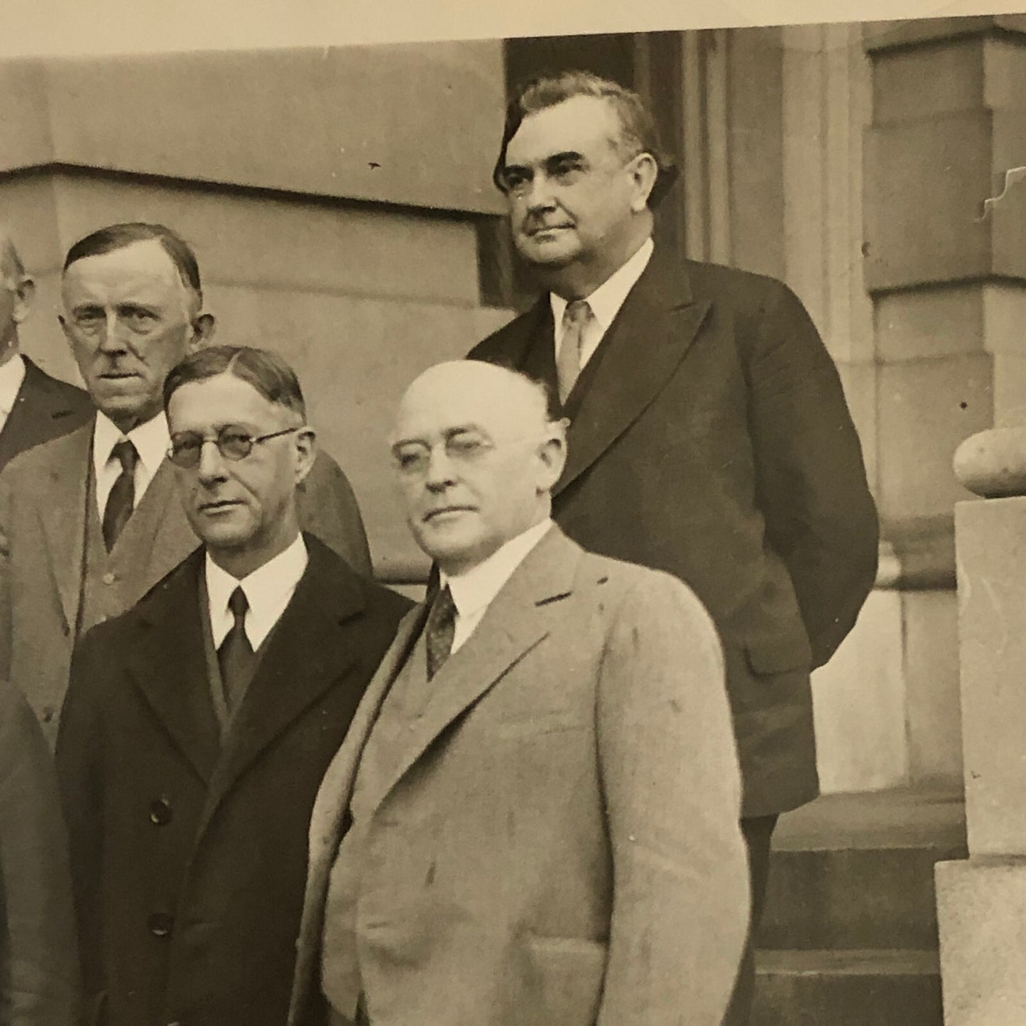 Press Photo Photograph Democratic Senators 1931 Underwood & Underwood Photo