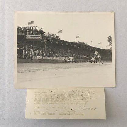 Press Photo 1934 Indianapolis Indy 500 Racing Photograph Wild Bill Cummings