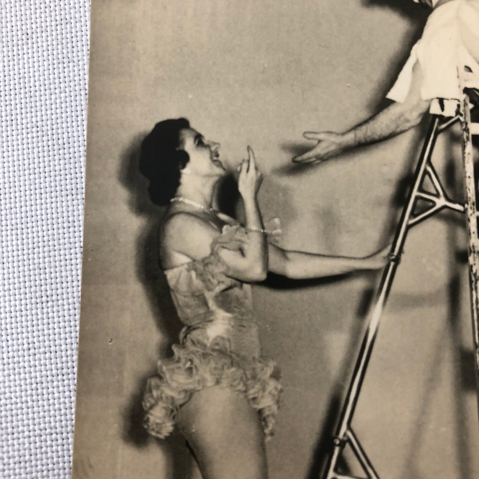 Circus Clown Performer on Bicycle Bike Photograph Photo Berlin Germany