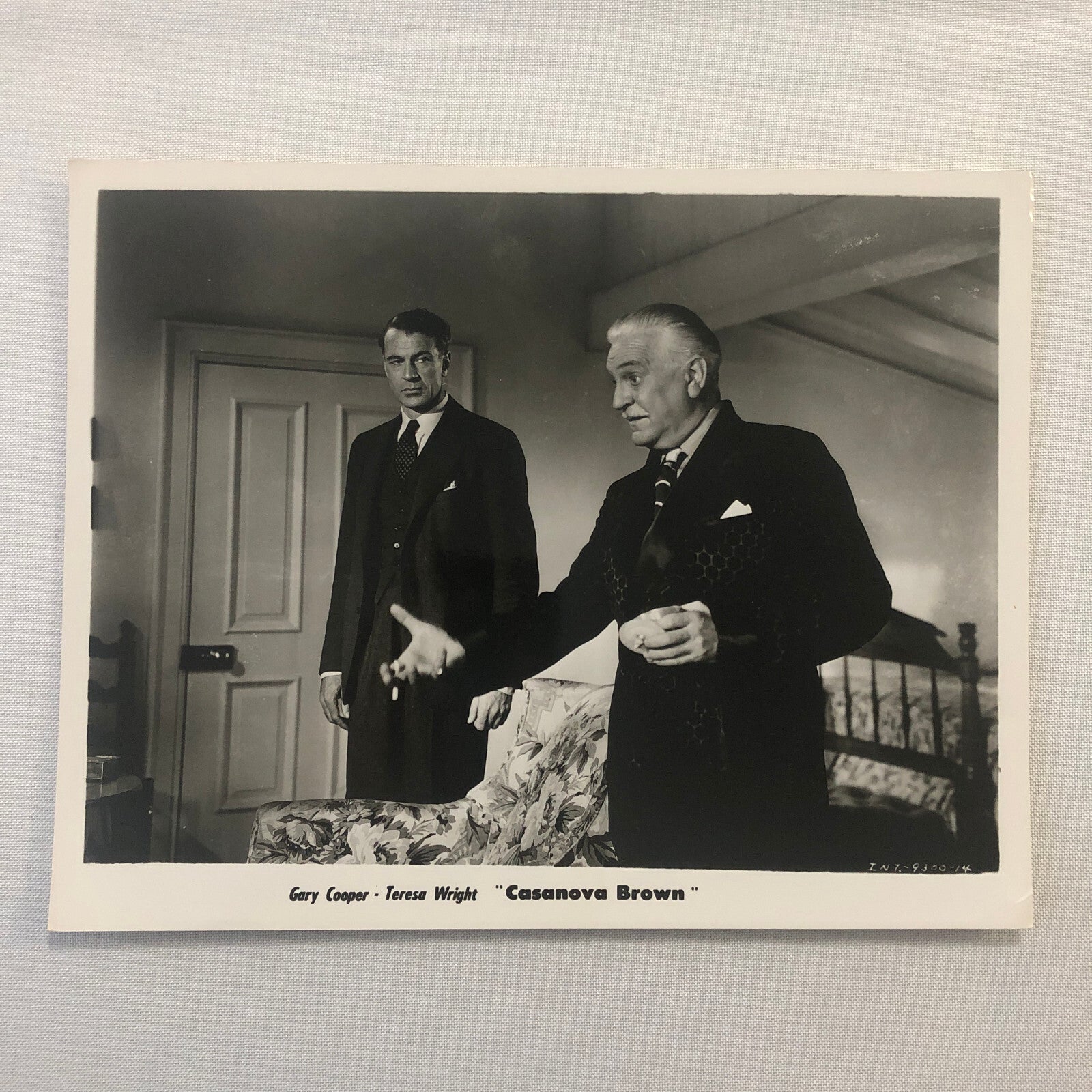 Actor Gary Cooper Photo Photograph Movie Still Casanova Brown Teresa Wright