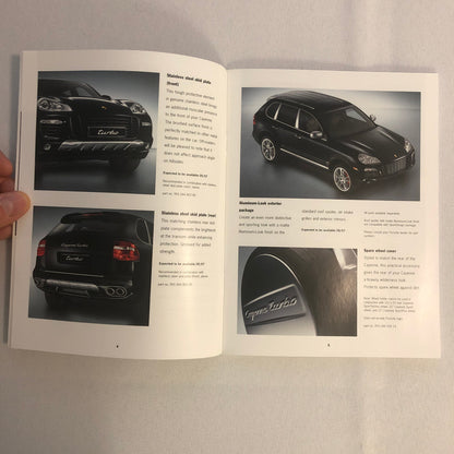 Porsche Cayenne ACCESSORIES Sales Brochure Catalog 2006 2007 Wheel Rims +