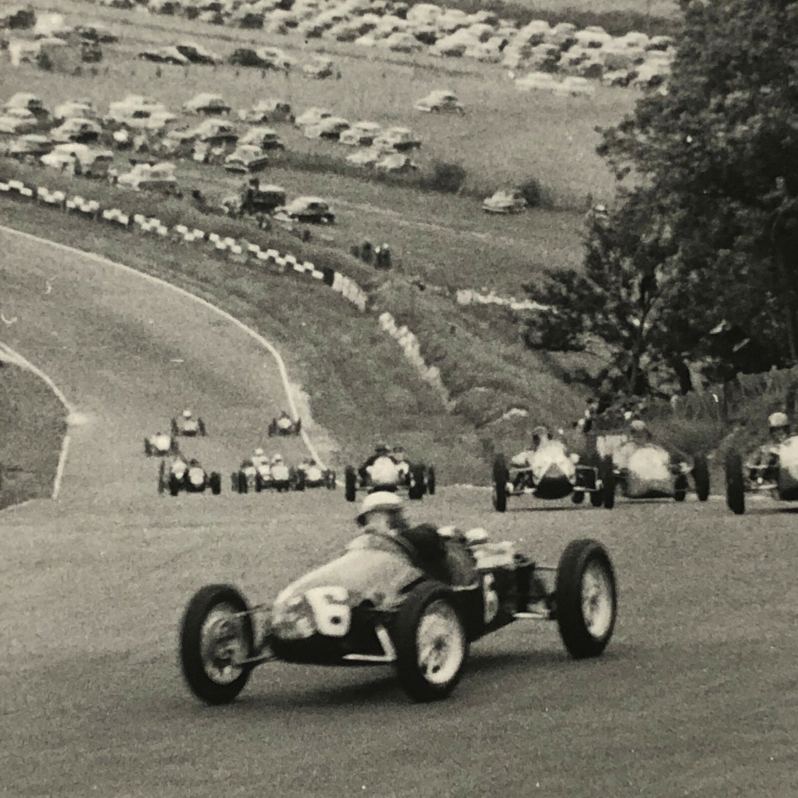 Vintage Racing Car Photo Photograph Print  Motorsport Race