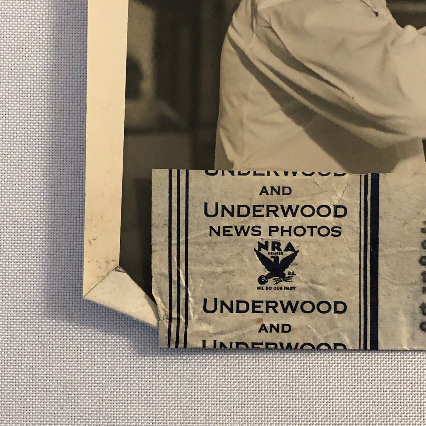 Press Photo Photograph New York City Bankers Club Chef Underwood & Underwood