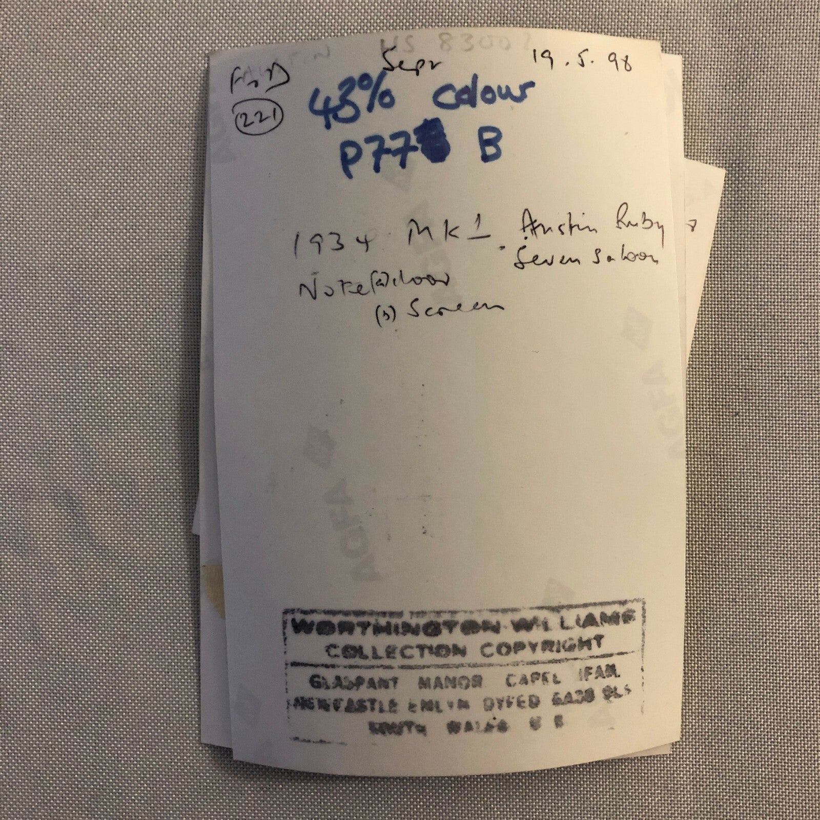 Vintage Austin Barn Find Junk Yard Car Truck Part Photo Photograph Lot of 30