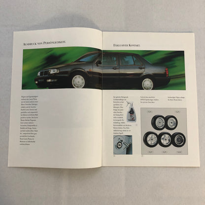 Lancia Thema Factory Accessories Car Sales Brochure Catalog German Text