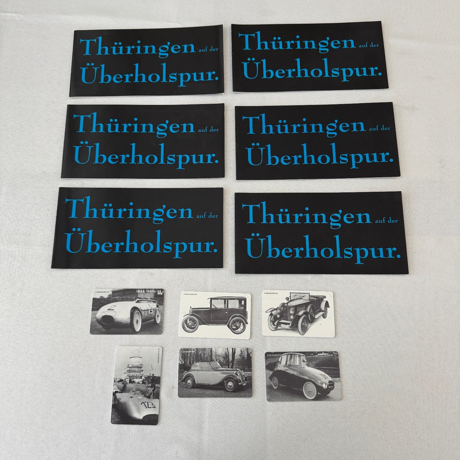 Vintage Car Automobile Colllectible Phone Card Lot 6x German BWZ