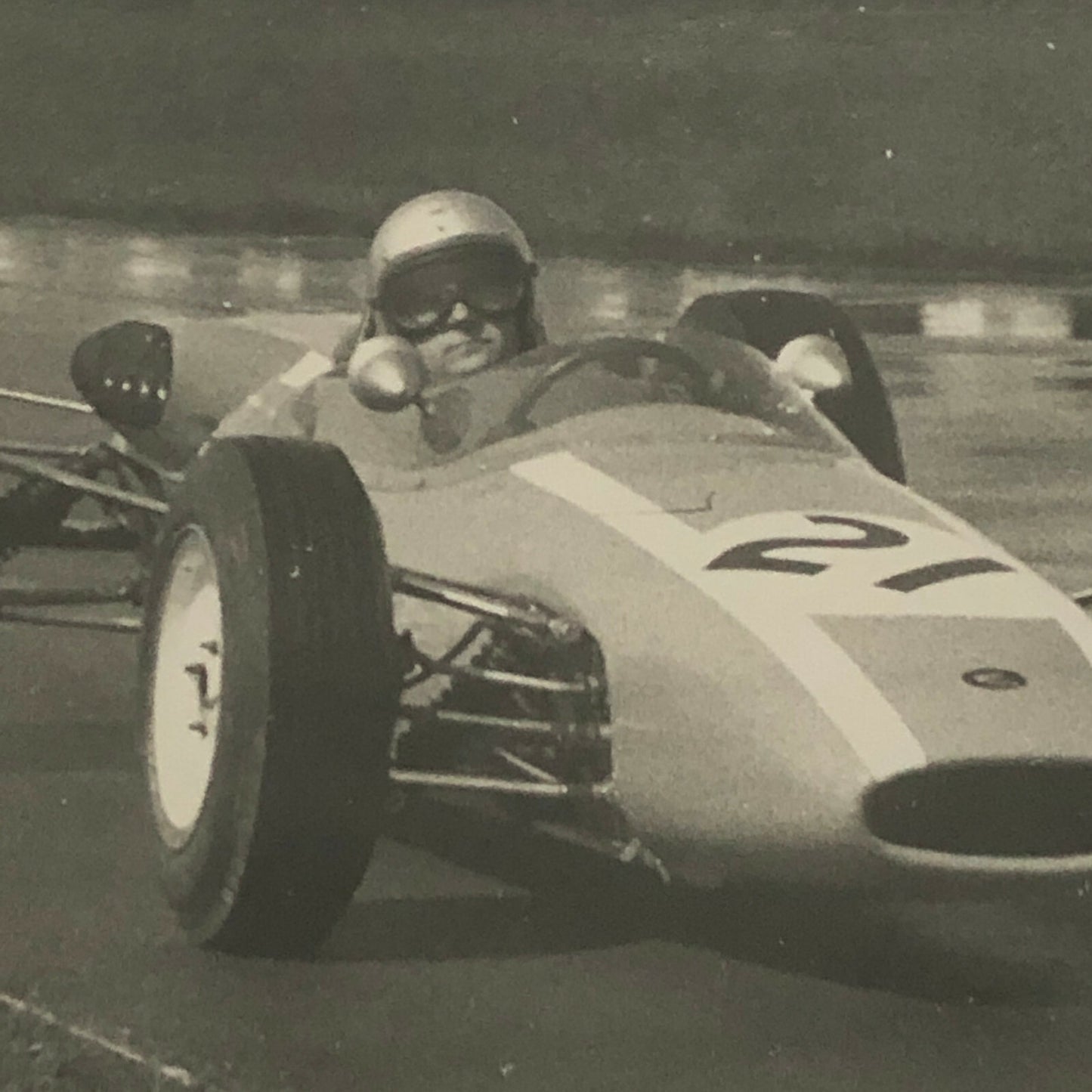 Vintage Grand Prix Racing Car Photo Photograph Print 