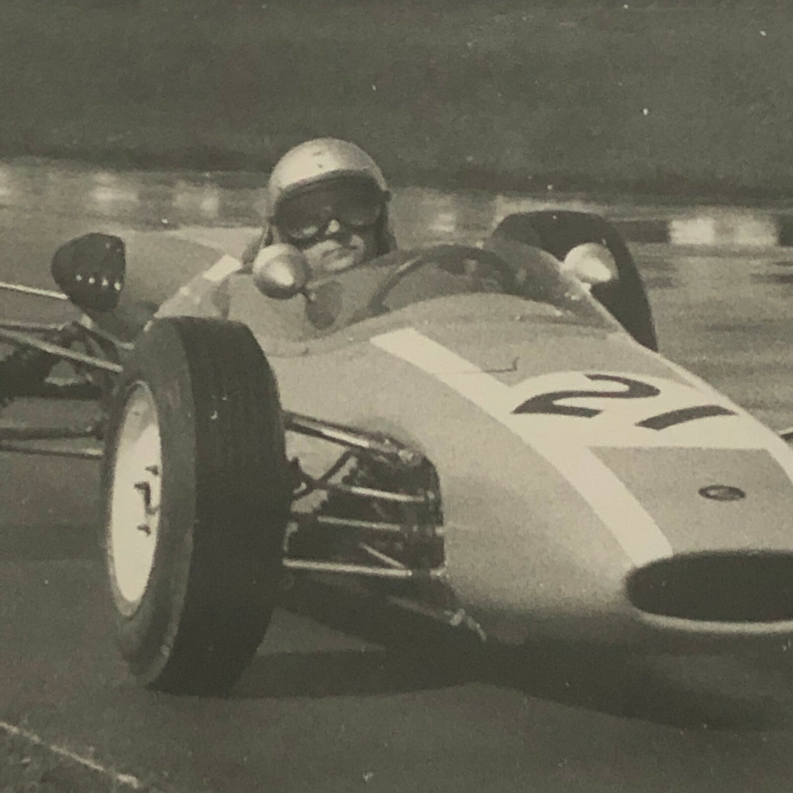 Vintage Grand Prix Racing Car Photo Photograph Print 
