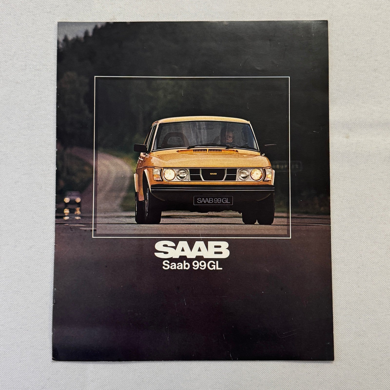 1979 Saab 99GL Car Sales Brochure Catalog Saab 99 GL Automobile