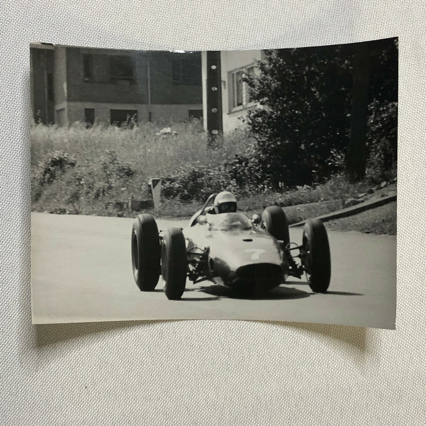 Vintage Grand Prix Racing Car Photo Photograph Print 