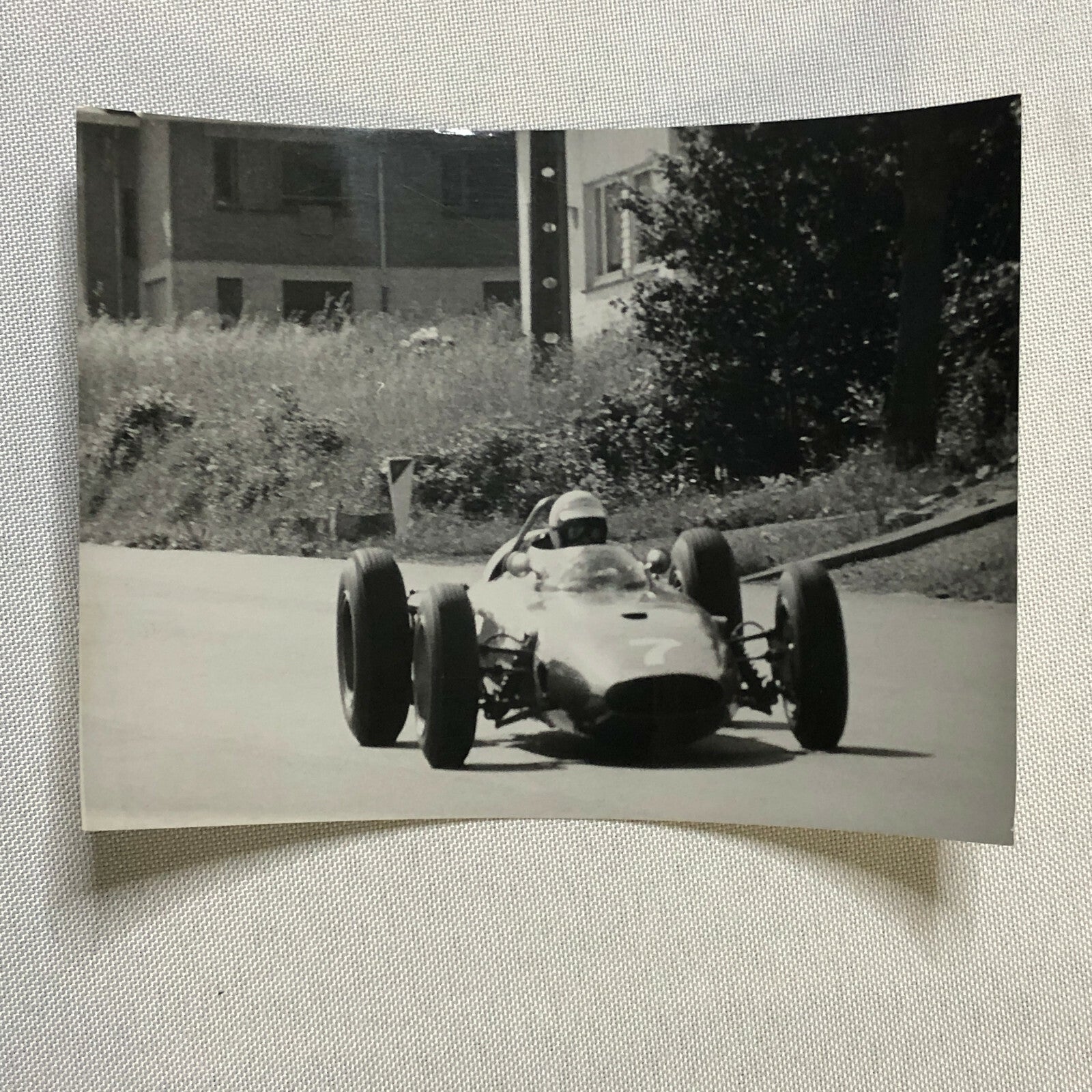 Vintage Grand Prix Racing Car Photo Photograph Print 