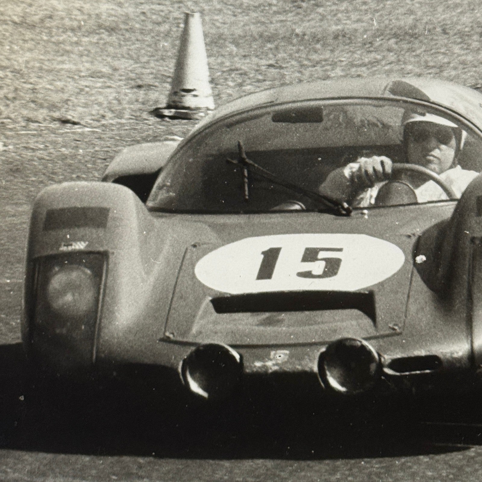 Vintage Car Racing Photo Porsche 906 Photograph