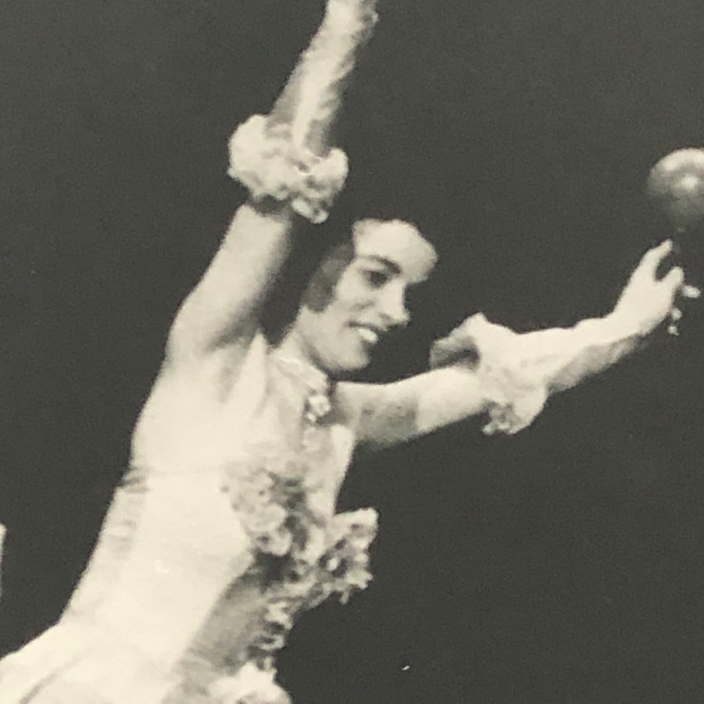 Circus Performer Bicycle Balancing Act 2 Heinkes Vintage Photo Photograph