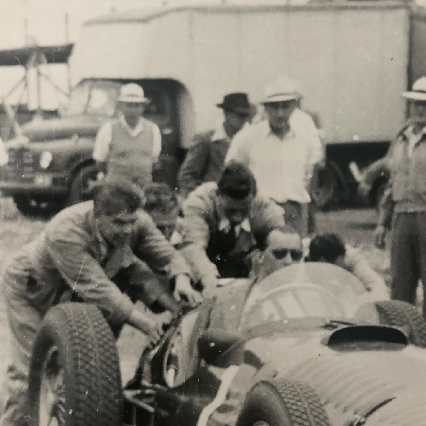 Vintage Racing Car Photograph Photo Print - New Zealand BRM Car ? 