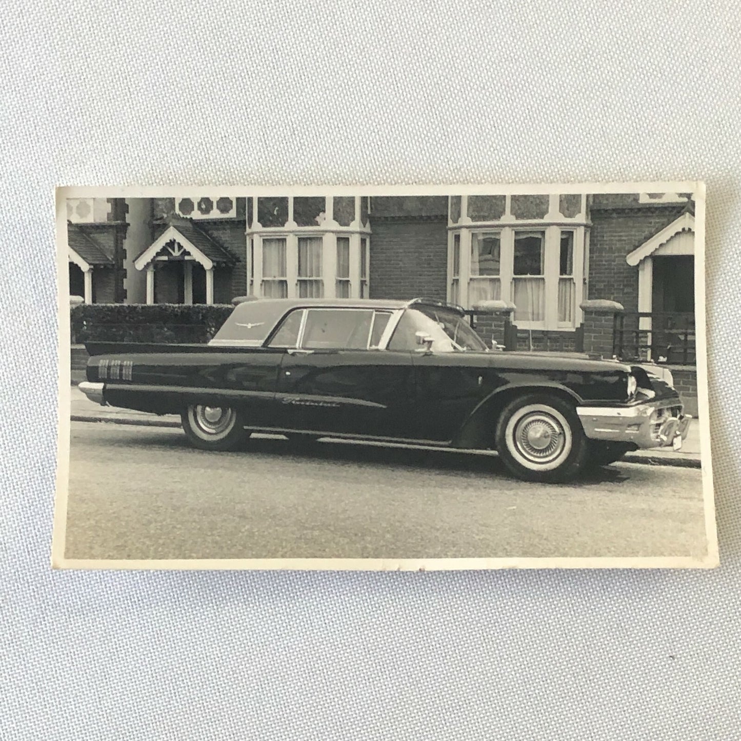 Vintage Ford Thunderbird Photo Photograph Print Lot of 2
