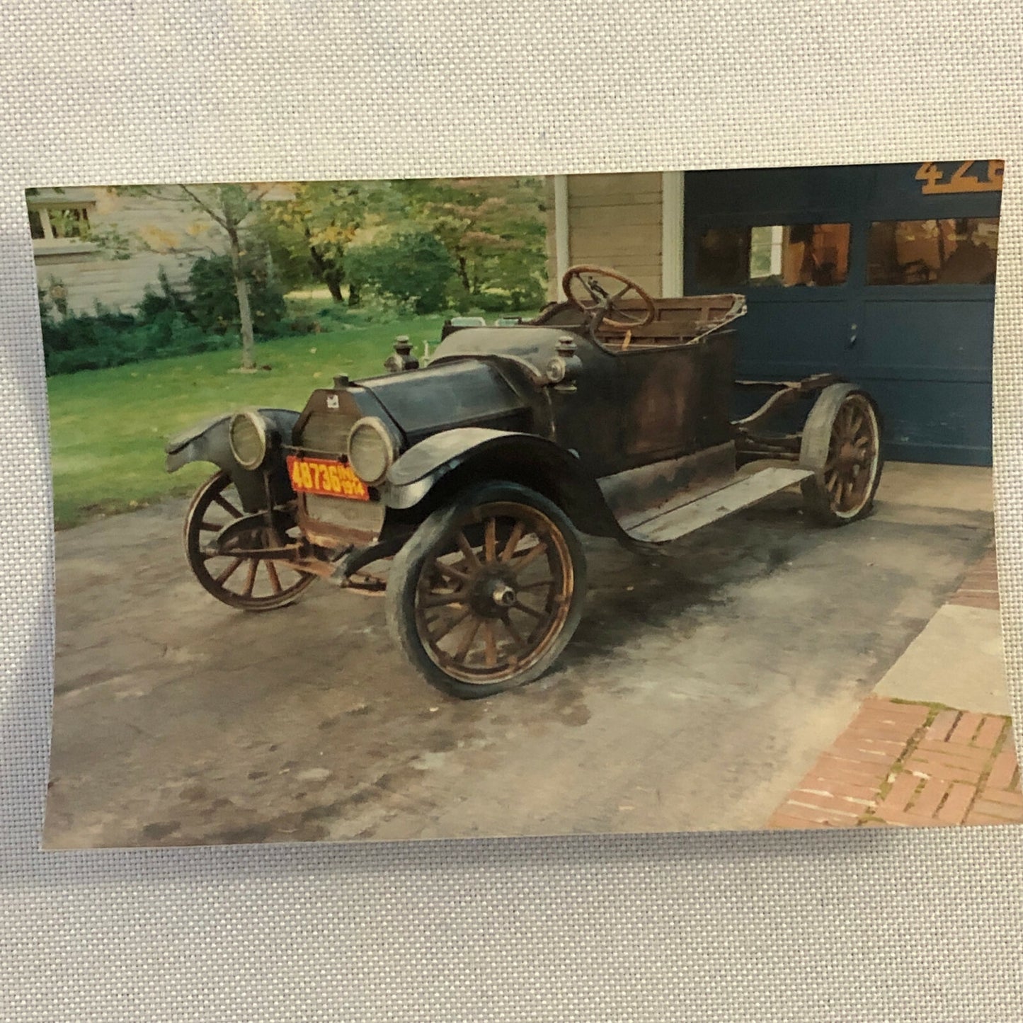 Vintage 1914 Buick Model B25 Barn Find Car Photo Photograph Print Lot of 3