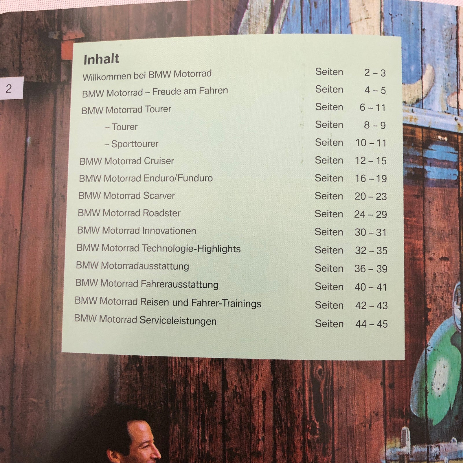 2004 BMW Motorcycle and Accessory Brochure Lot of 2 GERMAN TEXT 