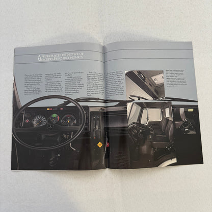 Mercedes Benz LPS 1525 Diesel Tractor Truck Sales Brochure Catalog Advertising