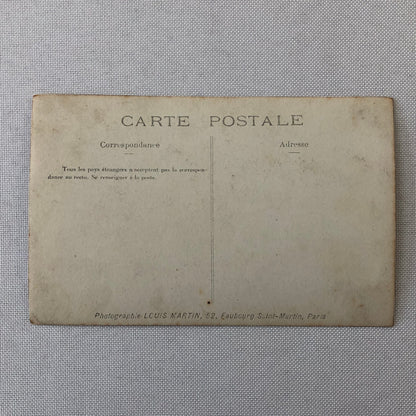 Circus Performer Postcard Post Card Acrobat Act Famille Craft