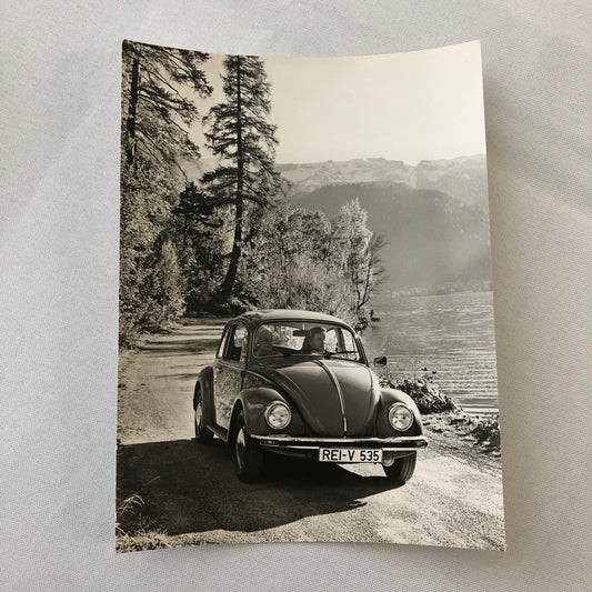 Volkswagen VW Beetle Photo Vintage Car Automobile Photograph 1983