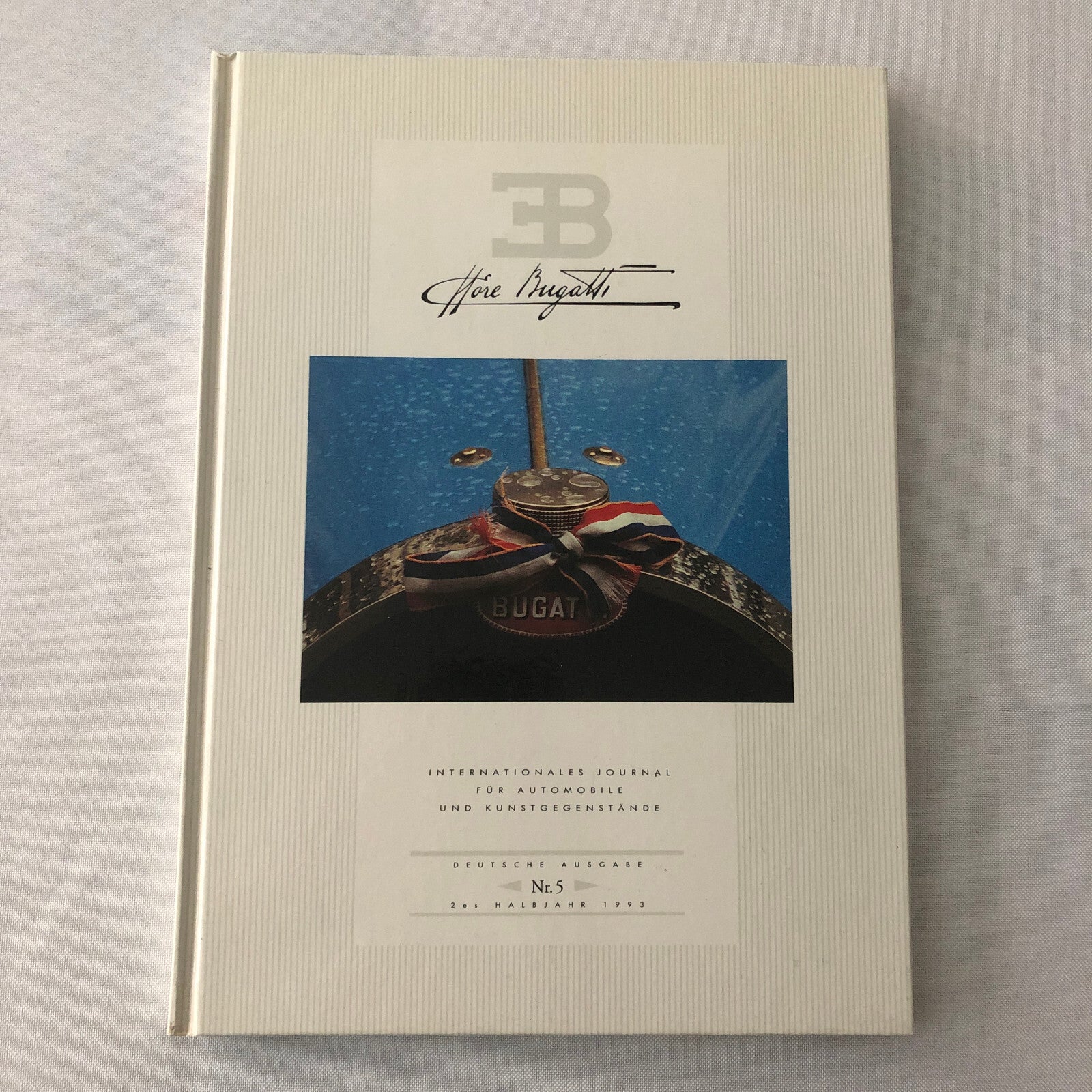 1993 Bugatti Car Book Magazine Journal German Text Vintage Cars +