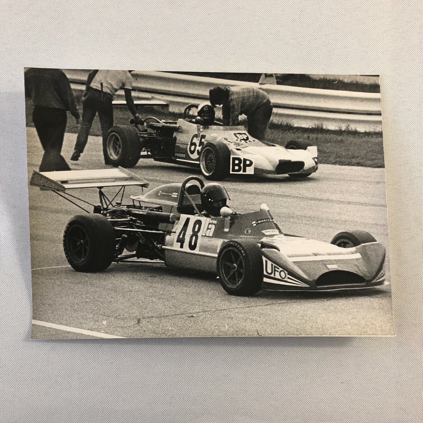 Vintage Racing Car Photo Photograph Print 209
