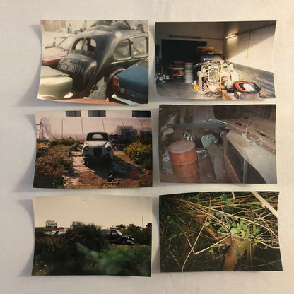 Vintage Austin Barn Find Junk Yard Car Part Photo Photograph Lot of 30