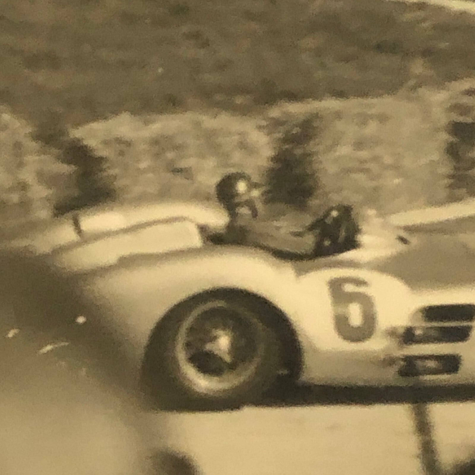 Vintage Racing Photo Photograph Mercedes Benz Car - Tag AL17313