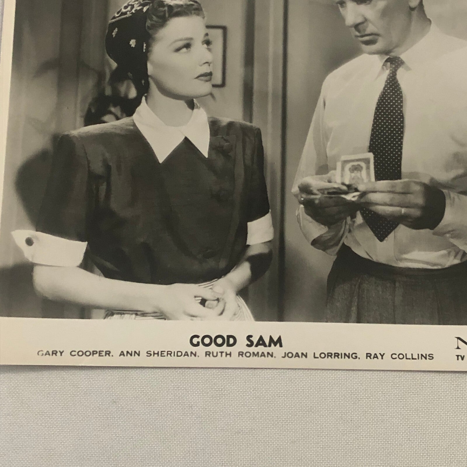 Good Sam Gary Cooper Ann Sheridan Movie Photo Photograph Vintage