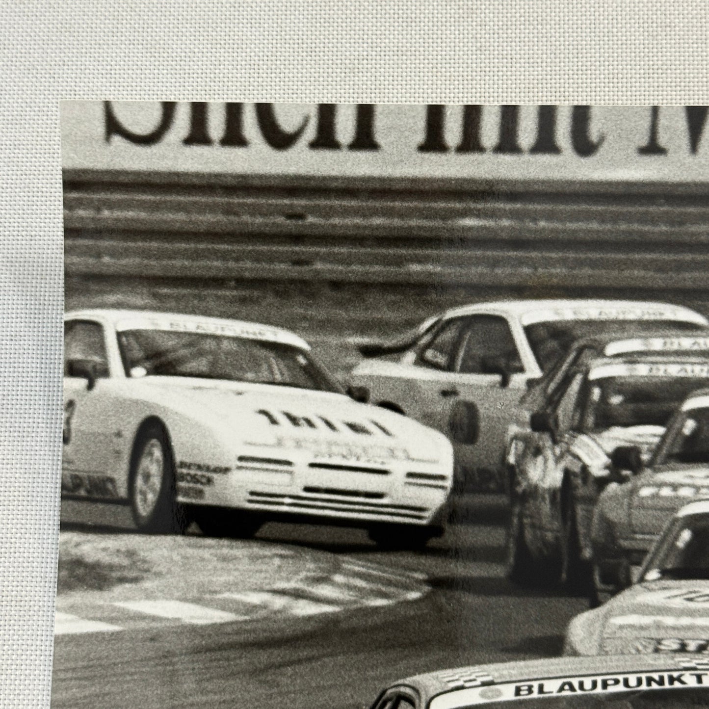 Porsche 944 Turbo Cup Racing Factory Press Photo Photograph Vintage German