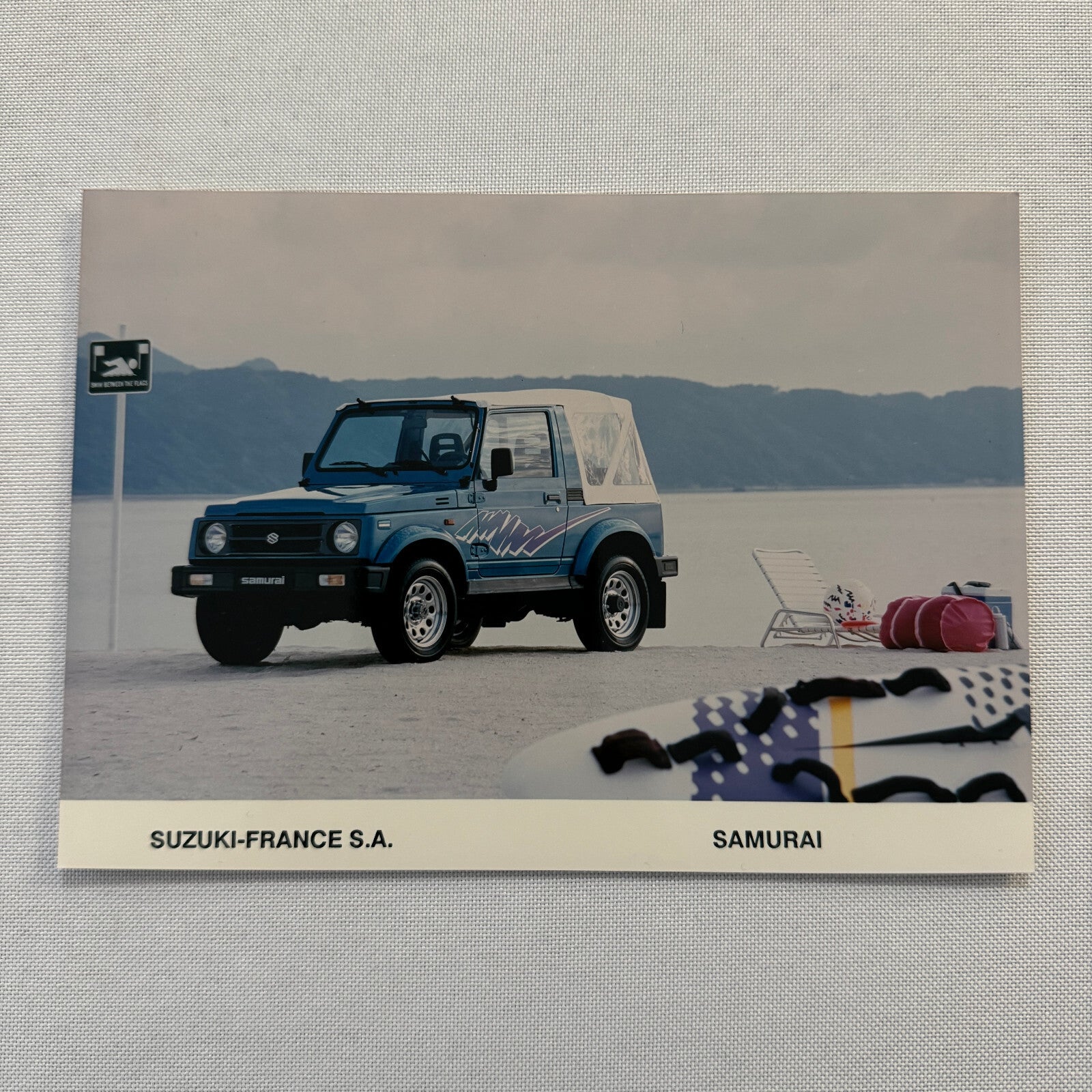 Suzuki Samurai Factory Press Photo Photograph France