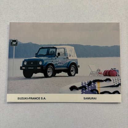Suzuki Samurai Factory Press Photo Photograph France