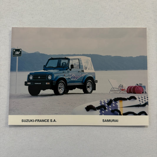 Suzuki Samurai Factory Press Photo Photograph France