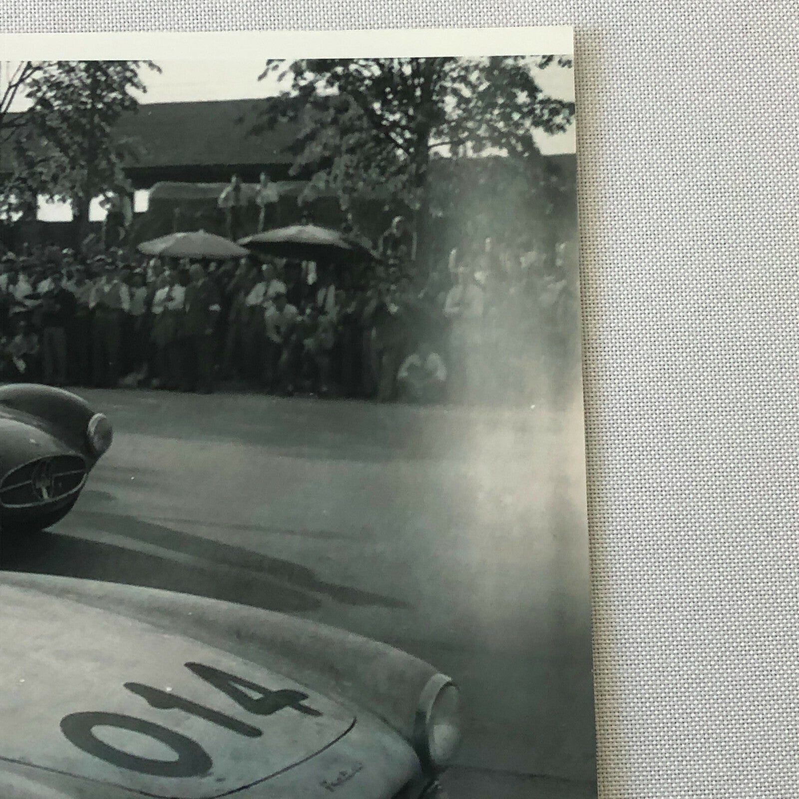 Vintage Racing Photo Photograph - Modern Era Print - Maserati Car + 