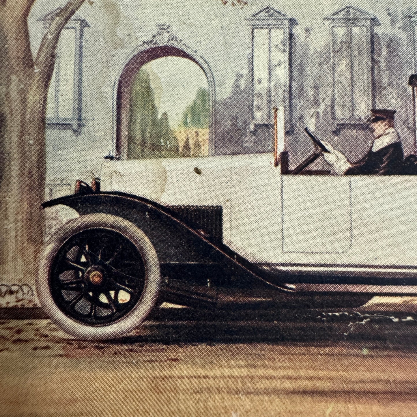 Fabbrica Automobili Torino Vintage Car Automobile Postcard Post Card Italian