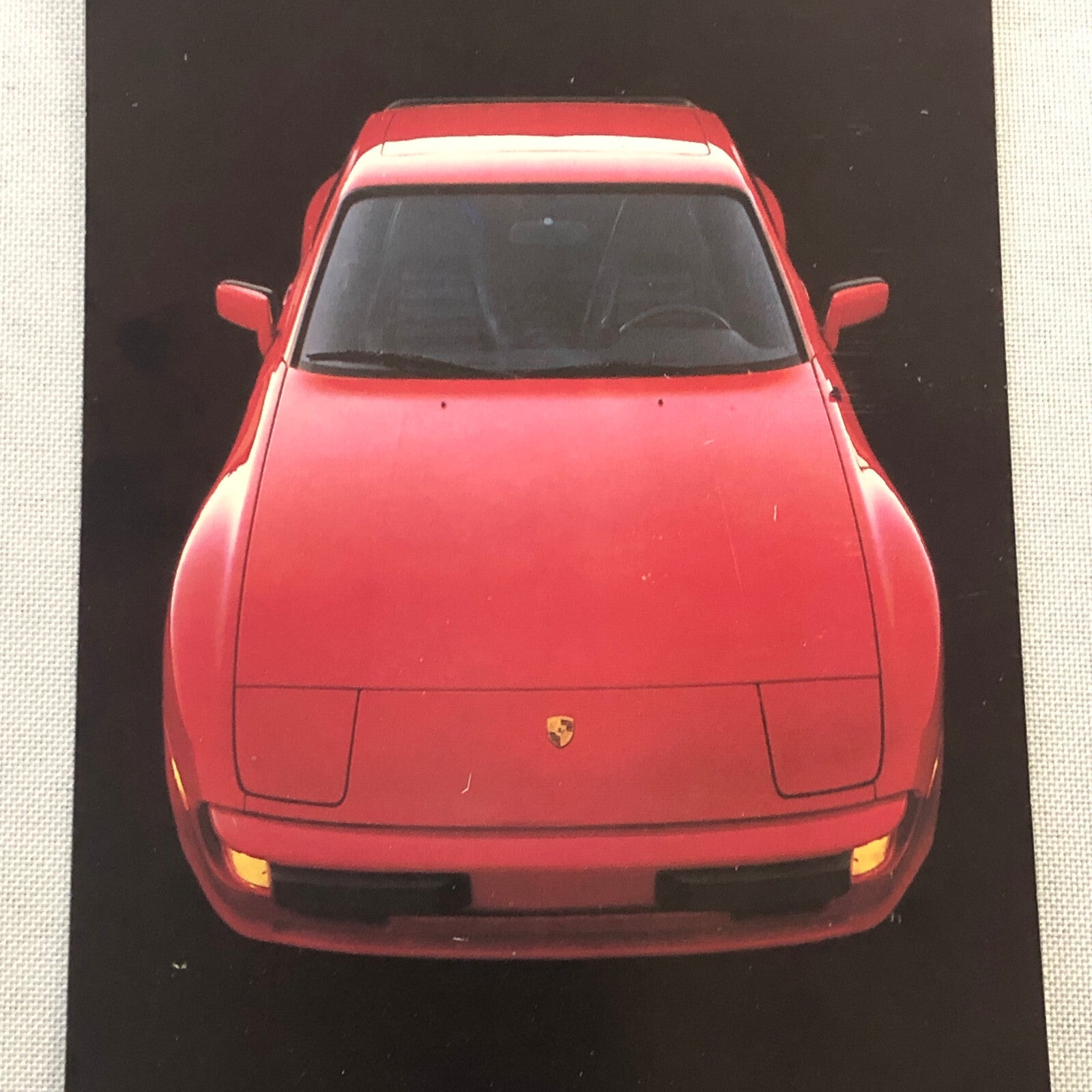 1982 Porsche 944 Advertising Postcard Post Card Vintage