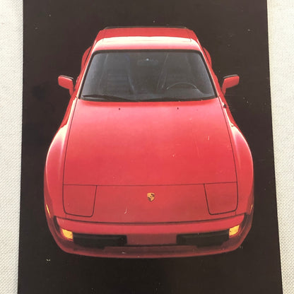 1982 Porsche 944 Advertising Postcard Post Card Vintage