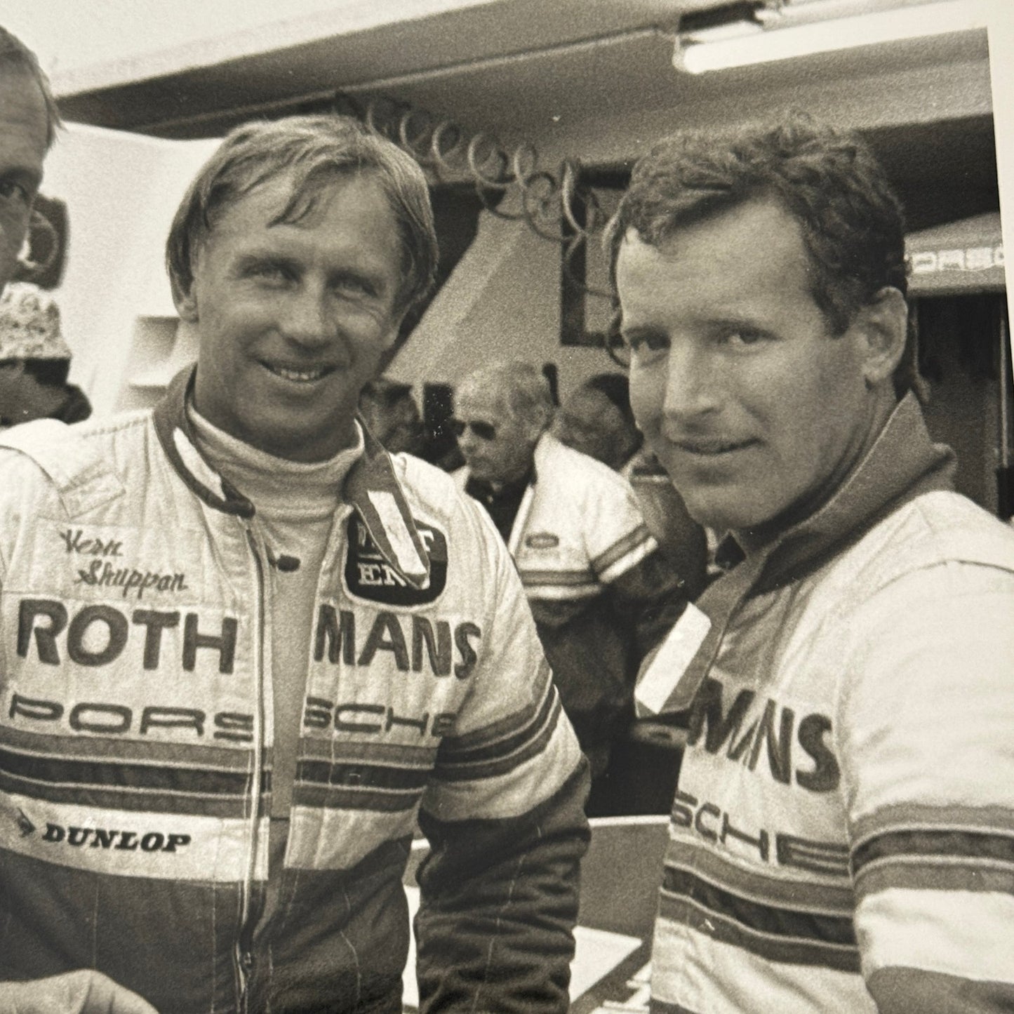Rothmans Racing Porsche Driver Photo Derek Bell Jochen Mass Hans Stuck