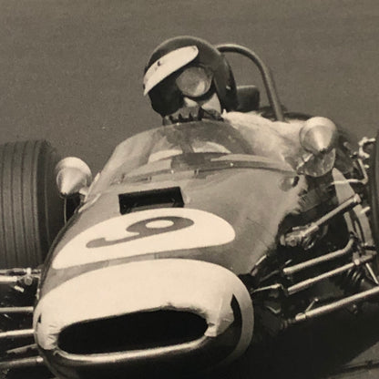 Vintage Racing Photo Photograph Jochen Rindt Brabham Car Nurburgring 1966
