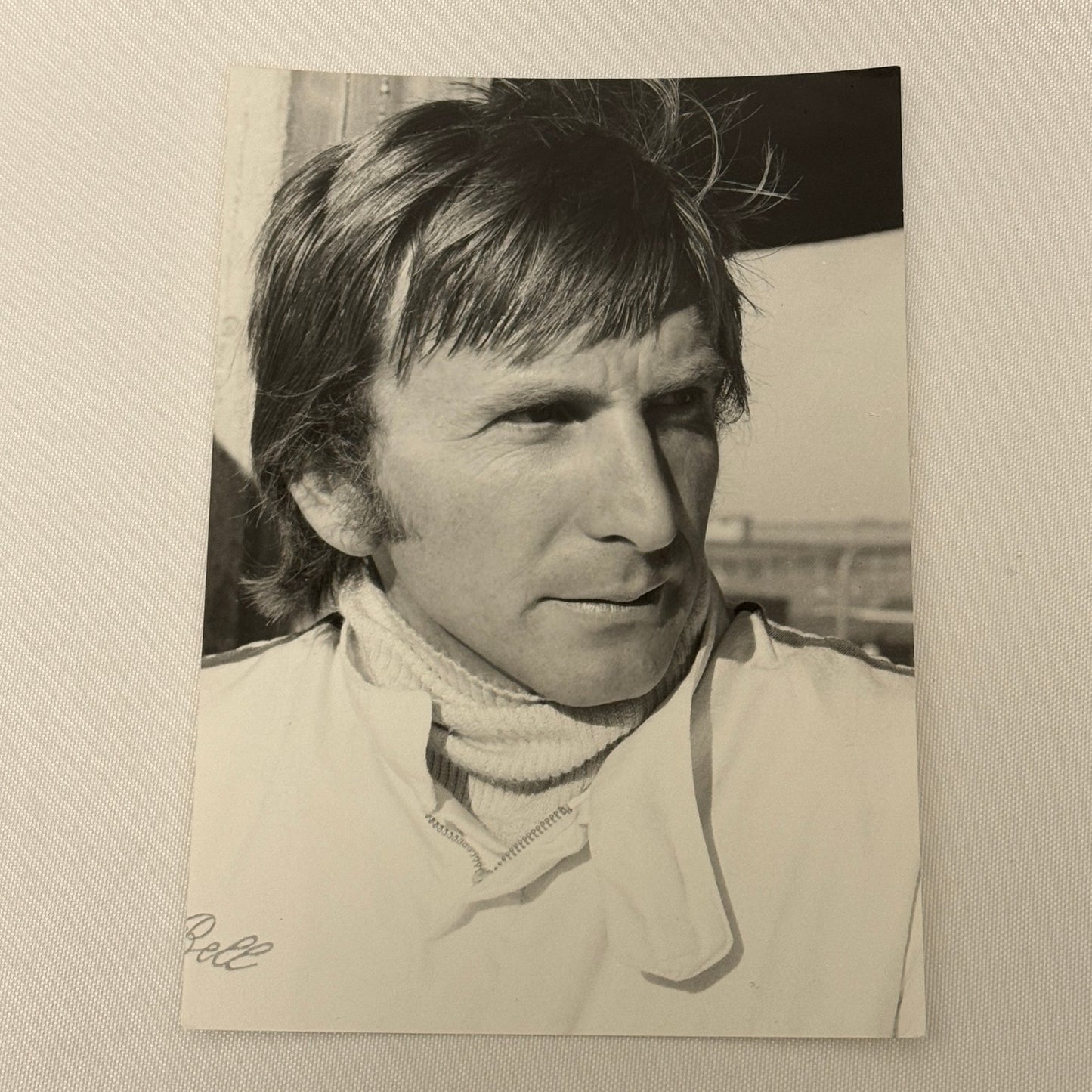 Vintage Racing Photo 1971 Rome Italy F2 Race Derek Bell Driver Motorsport
