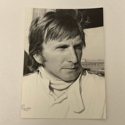 Vintage Racing Photo 1971 Rome Italy F2 Race Derek Bell Driver Motorsport
