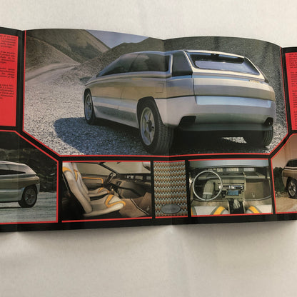 Bertone Zabrus Concept Car Prototype Sales Brochure Catalog