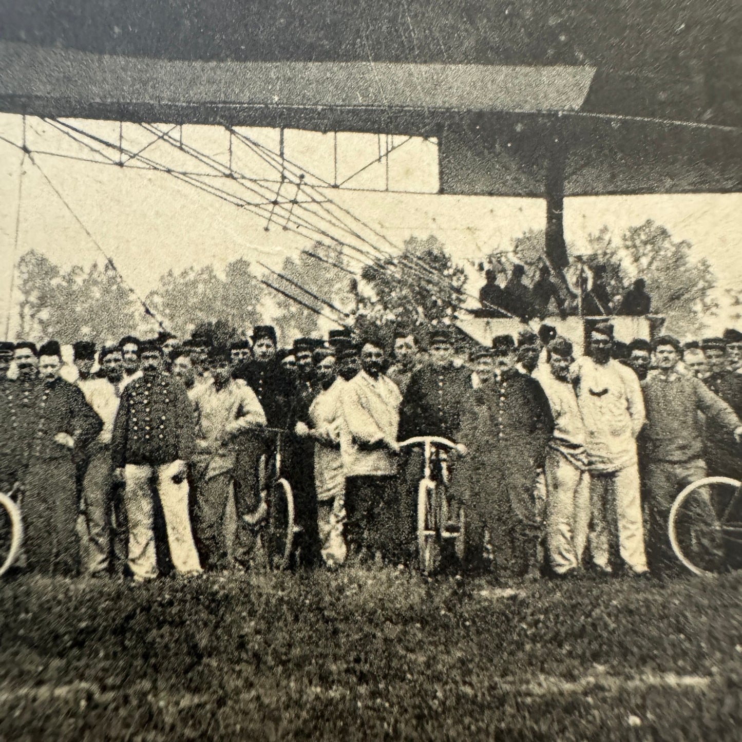 Vintage Zeppelin Airship Dirigible Postcard Post Card French Le Lebaudy