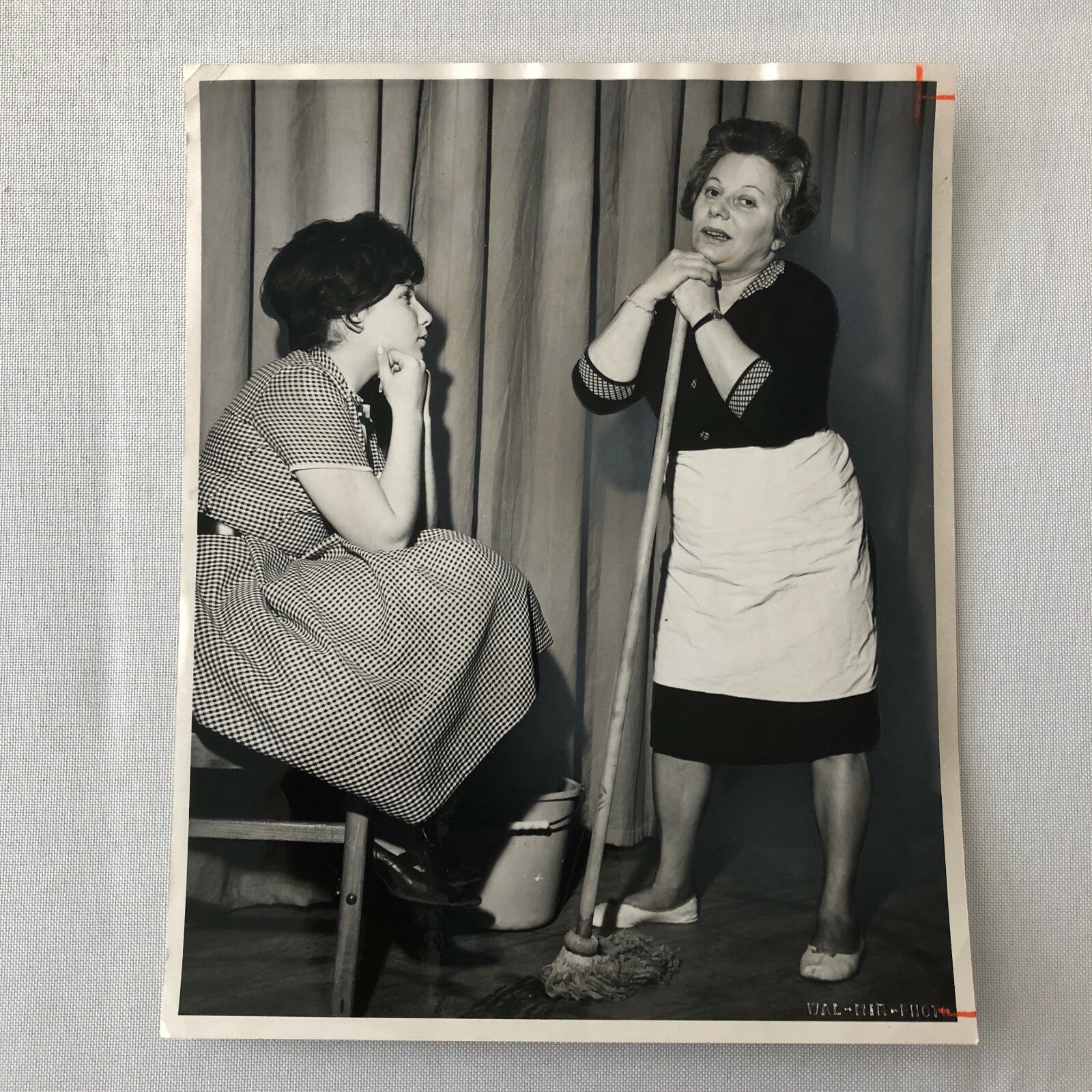 Vintage Press Photo Photograph Montreal Theatre Actresses Comedy Play 