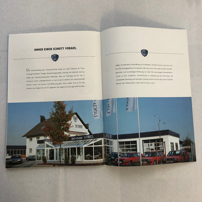 Lancia Dedra Car Sales Brochure Catalog Dedra German Text
