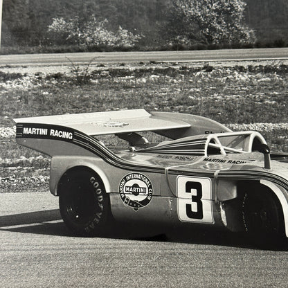 Vintage Porsche Martini Racing Car Photo Photograph Print Margus Hans Kuuse