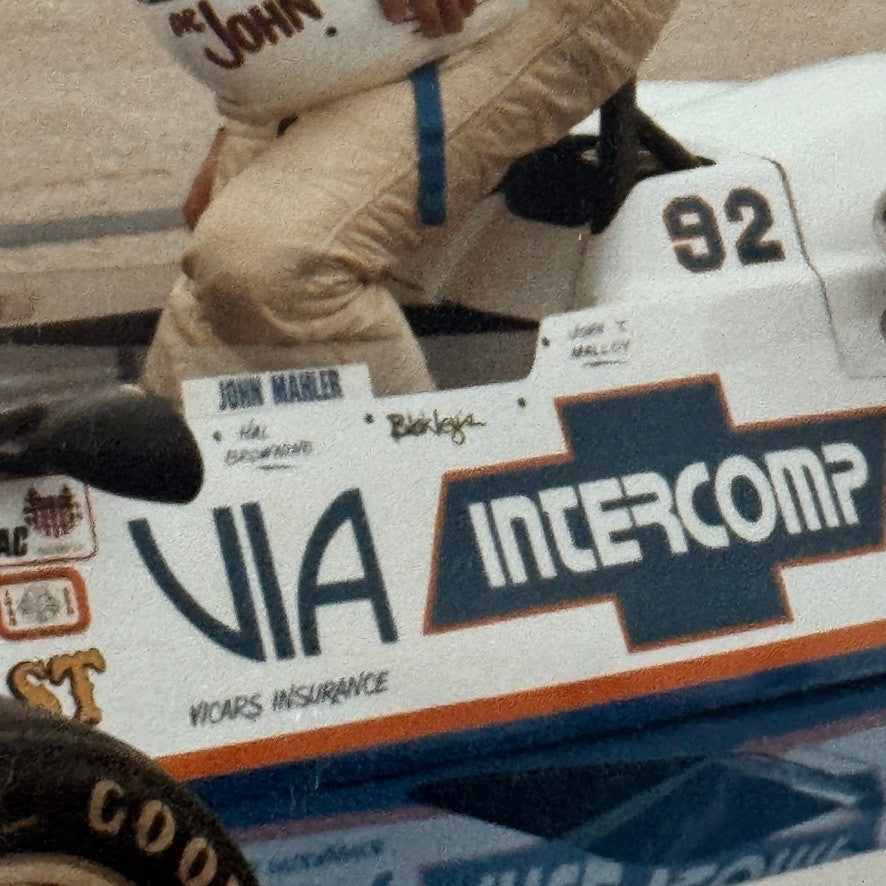 John Mahler Racing Driver Photo Photograph Modern Print