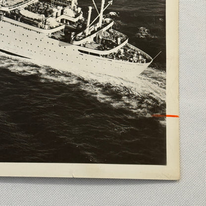 Vintage Ship Boat Photo Photograph Swedish Line MS Kungsholm 1961