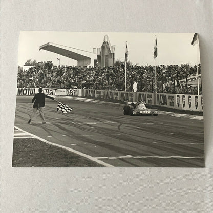 Vintage 1975 Formula 2 F2 Racing Photo Photograph Nogaro Patrick Tambay BMW ELF